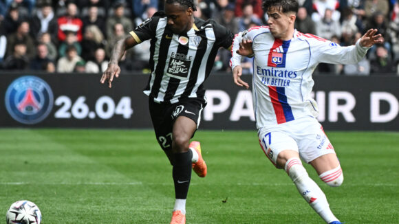 Afonso Moreira lors d'Angers - OL.