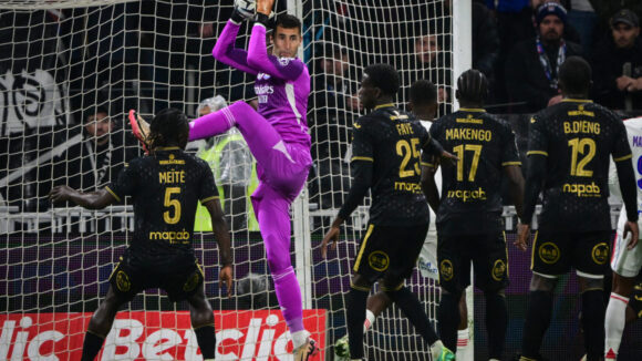 Dominik Greif lors d'OL - Lorient