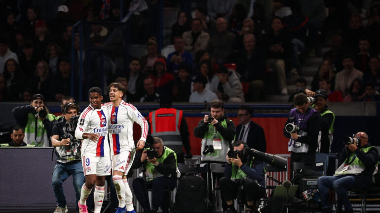 Endrick et Afonso Moreira buteurs lors de PSG - OL