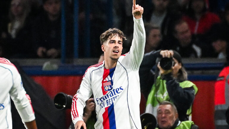 Afonso Moreira buteur lors de PSG - OL