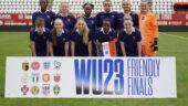 Vicki Becho et l'équipe de France U23