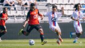 Adam Alioui lors du match OL - Rennes en Gambardella
