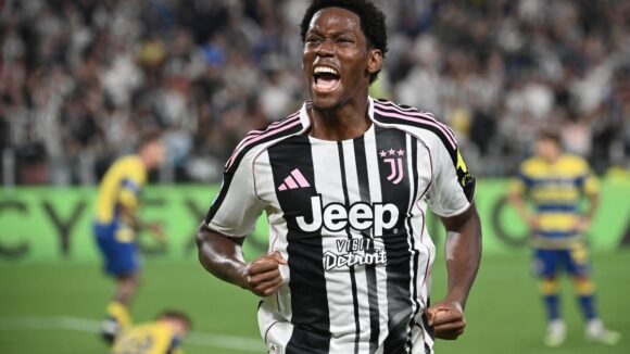 Jonathan David, attaquant de la Juventus Turin