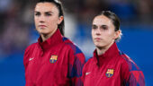 Ingrid Engen et Mapi Leon sous les couleurs du FC Barcelone