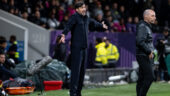 Paulo Fonseca lors de Toulouse - OL