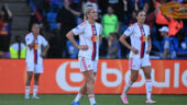 La tristesse de Lindsey Heaps après FC Barcelone - OL Lyonnes