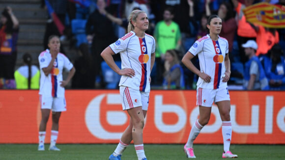 La tristesse de Lindsey Heaps après FC Barcelone - OL Lyonnes