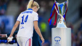 Ada Hegerberg après la finale FC Barcelone - OL Lyonnes