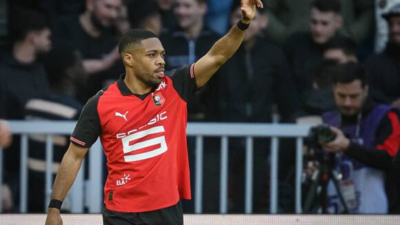 Arnaud Nordin, joueur offensif de Rennes