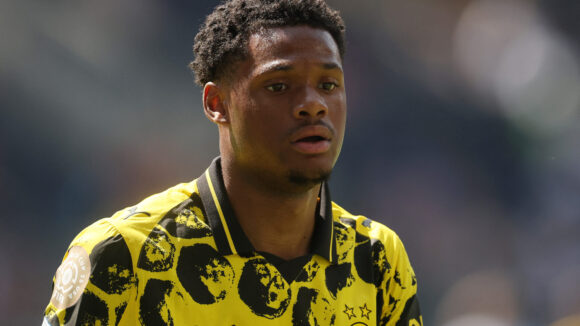 Julien Duranville sous les couleurs du Borussia Dortmund