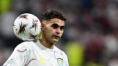 Andrès Garcia, latéral d'Aston Villa