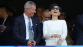 Michele Kang, présidente d'OL Lyonnes, et Vincent Ponsot, directeur général