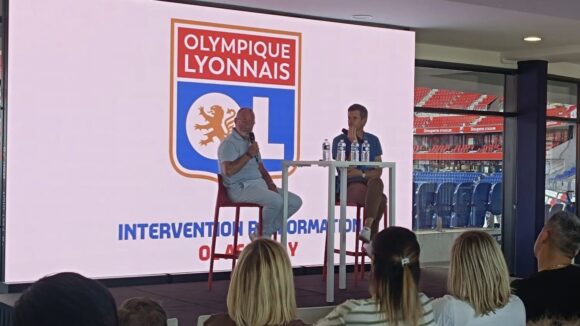 Alain Griezmann, président du Mâcon 71, au Parc OL
