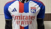 Le nouveau maillot de l'OL 2026-2027 à domicile
