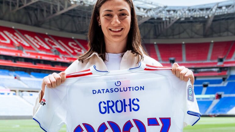 Maria Luisa Grohs, nouvelle gardienne d'OL Lyonnes