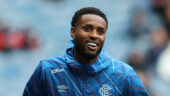 Youssef Chermiti, attaquant des Glasgow Rangers