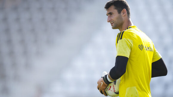 Dominik Greif lors d'OL - Real Betis