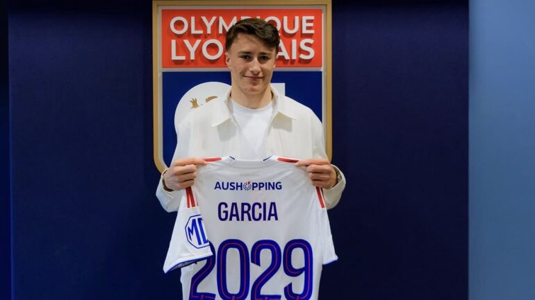 Angel Garcia, défenseur de l'OL