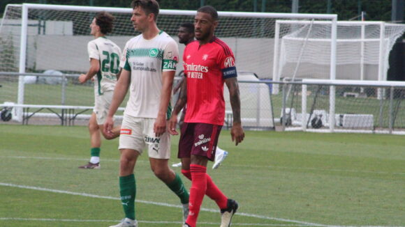Corentin Tolisso lors d'OL - FC Saint-Gall