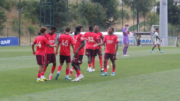 Les joueurs de l'OL en amical contre le FC Saint-Gall