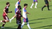Kaïl Boudache lors d'OL - Servette FC
