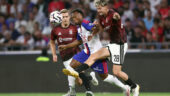 Loïs Openda lors d'OL - Sparta Prague
