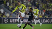 Loïs Openda lors de Fenerbahçe - OL