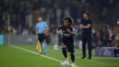 Malick Fofana lors de Fenerbahçe - OL