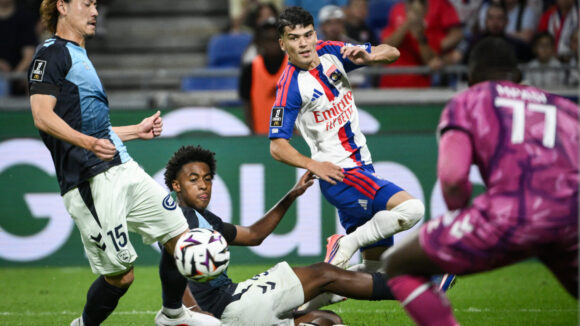 Kaïl Boudache lors d'OL - Le Havre