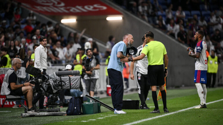 Didier Digard lors d'OL - Le Havre
