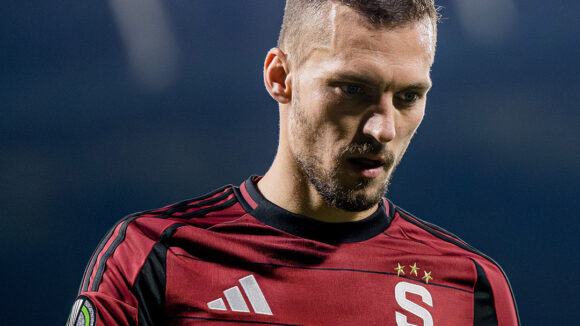 Lukas Haraslín, capitaine du Sparta Prague