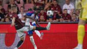 Mohamed Ouedraogo lors de Sparta Prague - OL