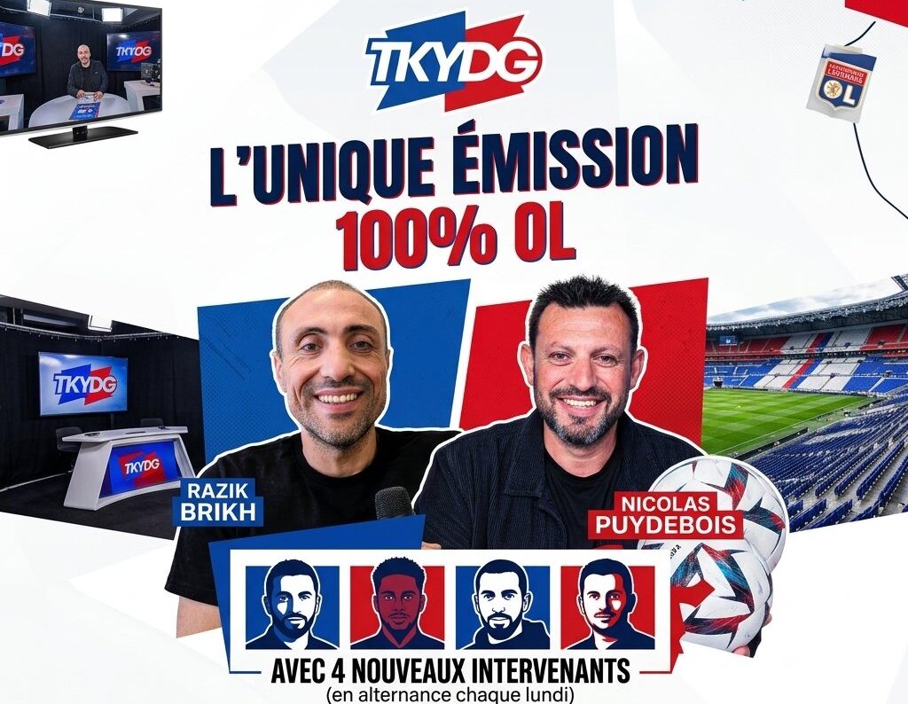 
		Commentaires sur OL : jour de rentrée pour TKYDG en direct à 19h par gone16		