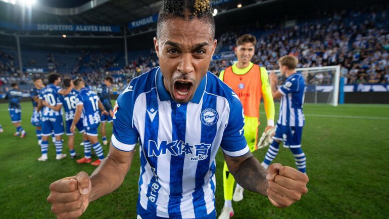 Mariano Díaz avec le Deportivo Alavés