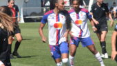 Salma Paralluelo lors d'OL Lyonnes - Real Sociedad