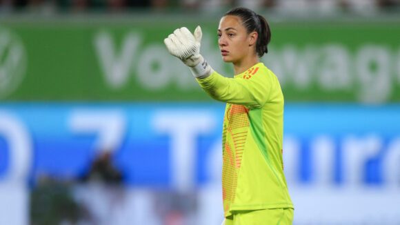 Mala Grohs, gardienne d'OL Lyonnes