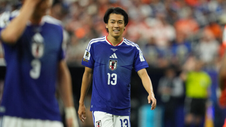 Keito Nakamura avec le Japon lors de la Coupe du monde 2026