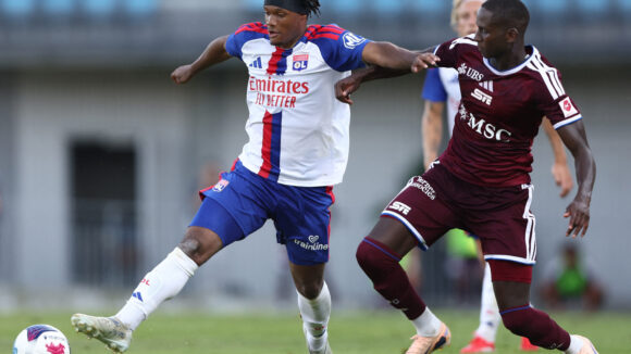 Julien Duranville lors d'OL - Servette FC