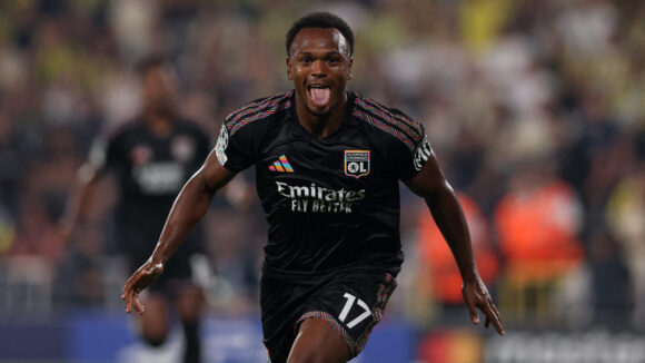 Loïs Openda lors de Fenerbahçe - OL
