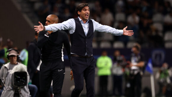 Paulo Fonseca lors de Paris FC - OL
