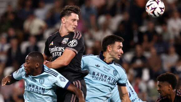 Felix Bacher lors de Paris FC - OL.