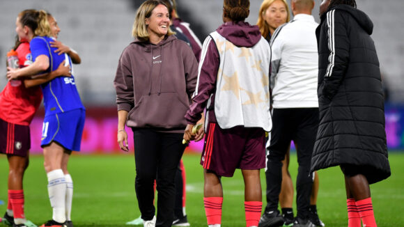 Sonia Bompastor après OL Lyonnes - Chelsea
