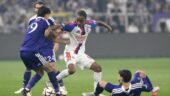Noah Nartey lors d'Anderlecht - OL