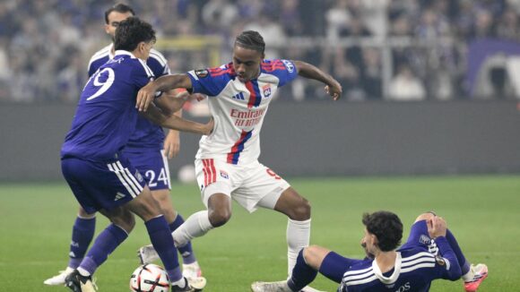 Noah Nartey lors d'Anderlecht - OL