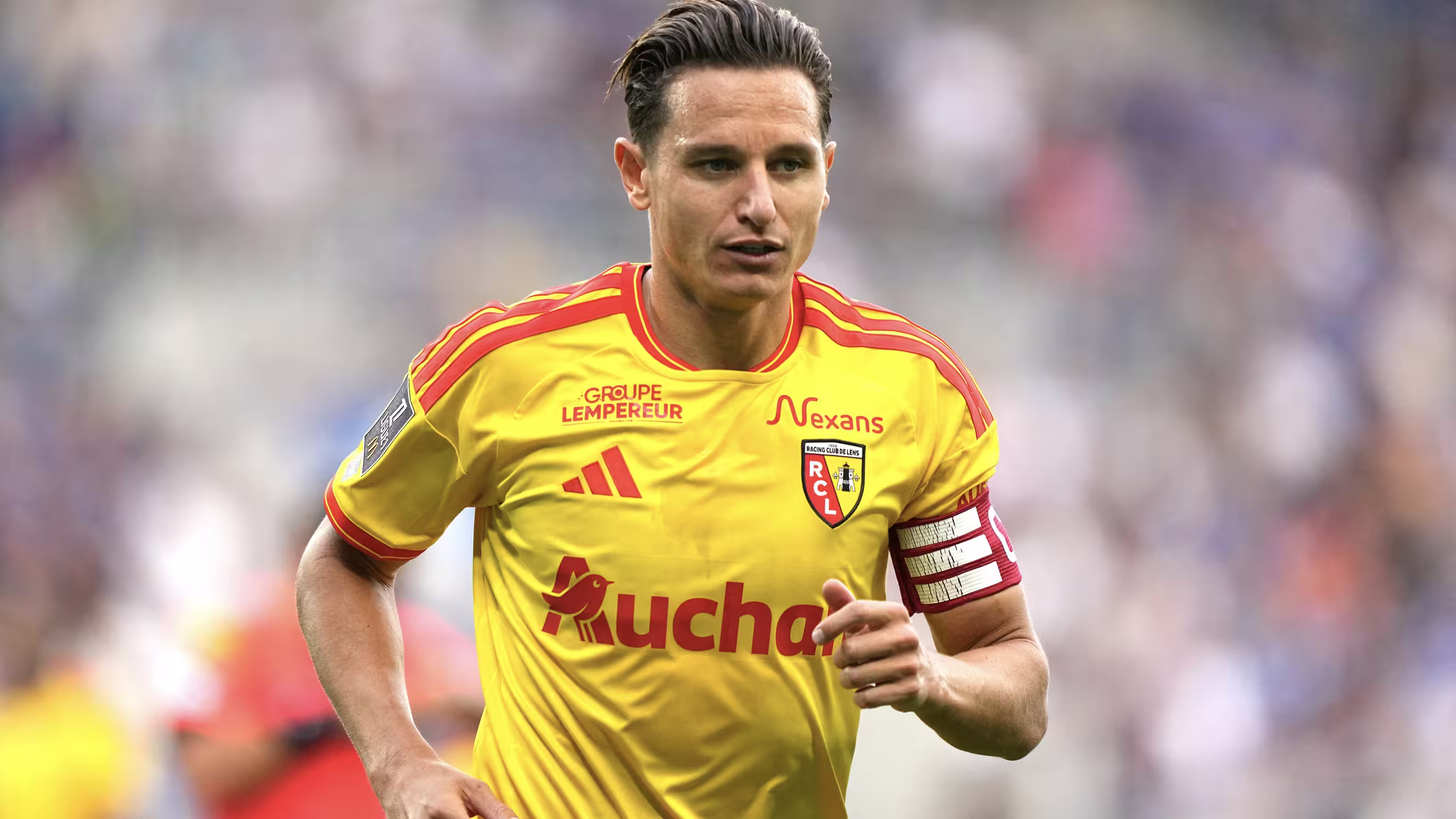 Florian Thauvin, capitaine du RC Lens