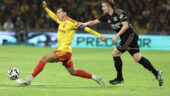 Florian Thauvin et Pavel Sulc lors de Lens - OL