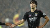 Keito Nakamura lors de Lens - OL