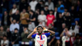 Ernest Nuamah lors d'OL - Crystal Palace