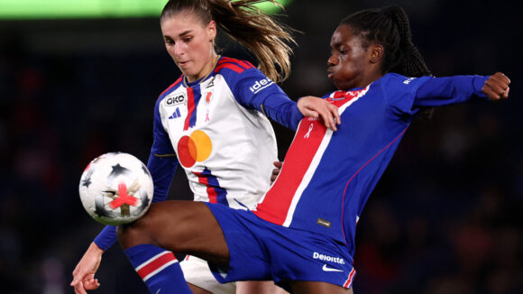 Jule Brand lors de PSG - OL Lyonnes