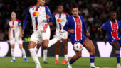 Salma Paralluelo lors de PSG - OL Lyonnes